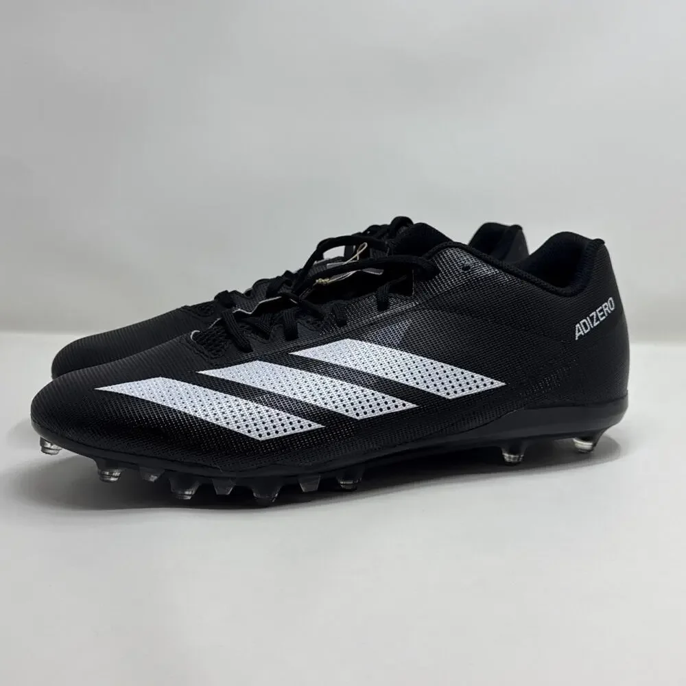 NEW adidas Electric.2 Black White Low Football Cleats IF1902 Men’s 13